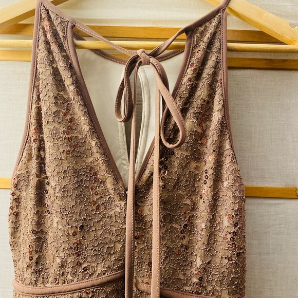 Nightway Lace Pant Jumpsuit Formal | Never Worn - Picture 4 of 7